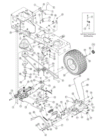 Drive And Rear Wheels parts for White Outdoor Lawn Tractor 13AP606H790 / 2006 from AppliancePartsPros.com