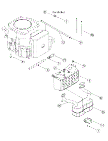Engine Accessories parts for White Outdoor Lawn Tractor 13AP606H790 / 2006 from AppliancePartsPros.com