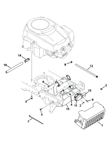 Kohler Courage parts for White Outdoor Lawn Tractor 13WX78TT090 / 2010 from AppliancePartsPros.com