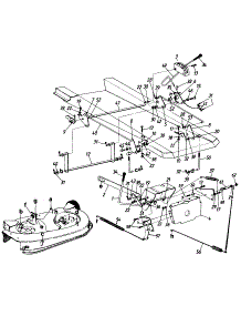 Deck Linkage Assembly parts for White Outdoor Lawn Tractor 130-521D190 / 1990 from AppliancePartsPros.com