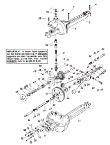 Single Speed Transaxle (618-0026) parts for White Outdoor Lawn Tractor 132-521B190 / 1992 from AppliancePartsPros.com