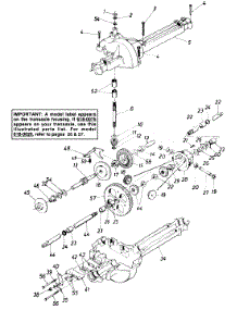 Single Speed Transaxle (618-0075) parts for White Outdoor Lawn Tractor 132-521B190 / 1992 from AppliancePartsPros.com