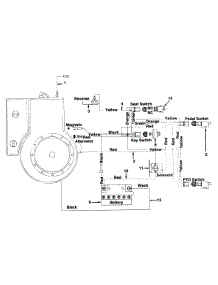 Electrical System parts for White Outdoor Lawn Tractor 135B561B190 / 1995 from AppliancePartsPros.com