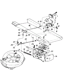 Deck Linkage Assembly parts for White Outdoor Lawn Tractor 130-511C190 / 1990 from AppliancePartsPros.com