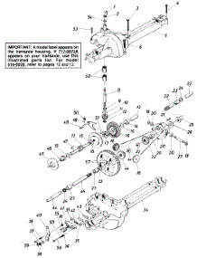 Single Speed Transaxle (717-0873A) parts for White Outdoor Lawn Tractor 131-511C190 / 1991 from AppliancePartsPros.com