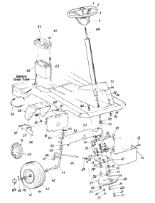 Steering Assembly parts for White Outdoor Lawn Tractor 131-511C190 / 1991 from AppliancePartsPros.com