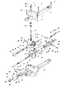 Single Speed Transaxle parts for White Outdoor Lawn Tractor 137-514-190 / 1987 from AppliancePartsPros.com