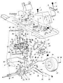 Drive Assembly parts for White Outdoor Lawn Tractor 138-514-190 / 1988 from AppliancePartsPros.com
