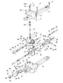 Single Speed Transaxle parts for White Outdoor Lawn Tractor 138-514-190 / 1988 from AppliancePartsPros.com