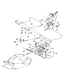 Deck Lift Assembly parts for White Outdoor Lawn Tractor 138-514-190 / 1989 from AppliancePartsPros.com