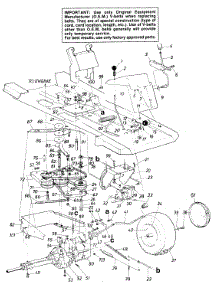 Drive Mounting Assembly parts for White Outdoor Lawn Tractor 138-514-190 / 1989 from AppliancePartsPros.com