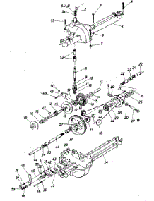 Single Speed Transaxle parts for White Outdoor Lawn Tractor 138-514-190 / 1989 from AppliancePartsPros.com