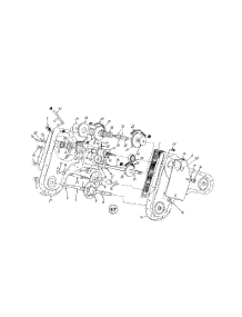 Gear Case Assembly parts for White Outdoor Tiller 21AB412B190 / 2001 from AppliancePartsPros.com