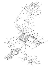 Tines parts for White Outdoor Tiller 21AB454B790 / 2005 from AppliancePartsPros.com