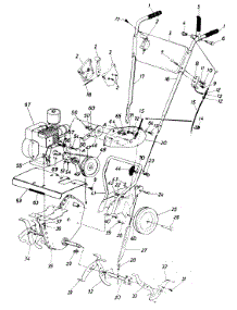 Tiller Assembly parts for White Outdoor Tiller 217-031-190 / 1987 from AppliancePartsPros.com