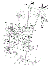 Tiller Assembly parts for White Outdoor Tiller 219-031-190 / 1989 from AppliancePartsPros.com