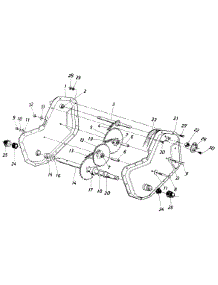 Wheel Chain Case Assembly parts for White Outdoor Tiller 218-403-190 / 1988 from AppliancePartsPros.com