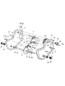 Chain Case Wheel Assembly parts for White Outdoor Tiller 210-405-190 / 1990 from AppliancePartsPros.com