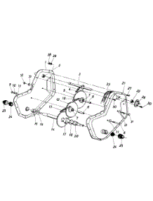Chain Case (Wheels) Assembly parts for White Outdoor Tiller 211-405-190 / 1991 from AppliancePartsPros.com