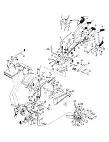 Tine & Handle Assembly parts for White Outdoor Tiller 214-447-190 / 1994 from AppliancePartsPros.com
