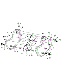 Tiller Chain Case (Wheels) parts for White Outdoor Tiller 219-405-190 / 1989 from AppliancePartsPros.com