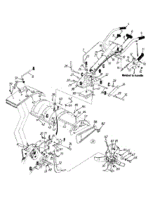 Handles & Tine parts for White Outdoor Tiller 21A-447-190 / 1997 from AppliancePartsPros.com