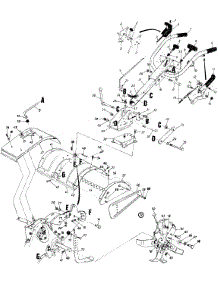 Frame Assembly parts for White Outdoor Tiller 211-430-190 / 1991 from AppliancePartsPros.com