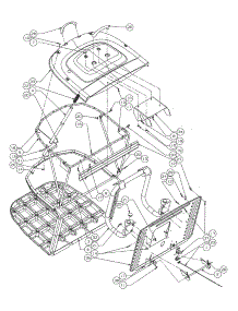 Bagger Assembly parts for White Outdoor Lawn Tractor 13B4516N190 / 2004 from AppliancePartsPros.com