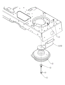 Clutch parts for White Outdoor Lawn Tractor 13B4516N190 / 2004 from AppliancePartsPros.com