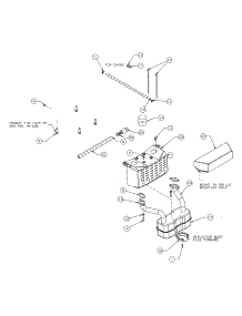 Engine Accessories parts for White Outdoor Lawn Tractor 13B4516N190 / 2004 from AppliancePartsPros.com
