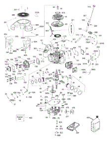 Engine List 1 Tvt691-600810B parts for White Outdoor Lawn Tractor 13B4516N190 / 2004 from AppliancePartsPros.com