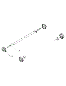 Hub Caps parts for White Outdoor Lawn Tractor 13B4516N190 / 2004 from AppliancePartsPros.com