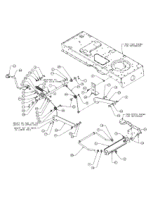 Lift Assembly parts for White Outdoor Lawn Tractor 13B4516N190 / 2004 from AppliancePartsPros.com