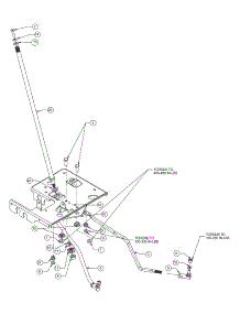 Steering parts for White Outdoor Lawn Tractor 13B4516N190 / 2004 from AppliancePartsPros.com