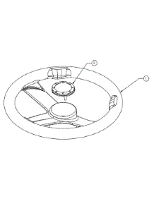 Steering Wheel parts for White Outdoor Lawn Tractor 13B4516N190 / 2004 from AppliancePartsPros.com
