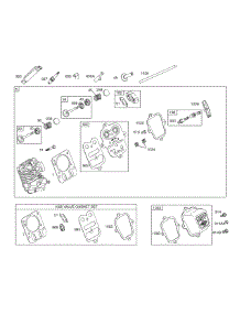 Engine 126312-0580 2 parts for White Outdoor Tiller 21AA412A090 / 2008 from AppliancePartsPros.com