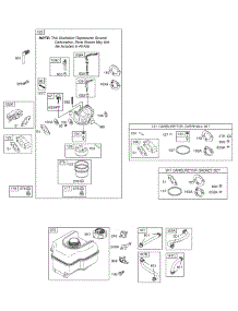 Engine 126312-0580 3 parts for White Outdoor Tiller 21AA412A090 / 2008 from AppliancePartsPros.com