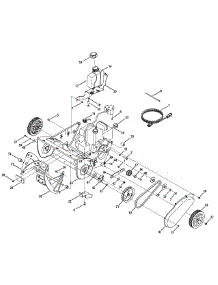 Auger & Drive System parts for White Outdoor Snow Thrower 31AS2B5-790 / 2007 from AppliancePartsPros.com