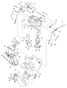 Handle Assembly parts for White Outdoor Snow Thrower 31AH6LLG790 / 2006 from AppliancePartsPros.com