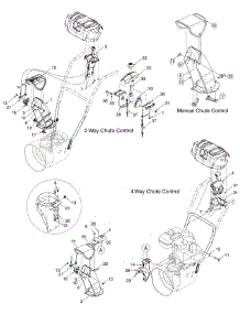 Chute Assembly parts for White Outdoor Snow Thrower 31AH5MLH590 / 2007 from AppliancePartsPros.com