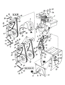 Snow Throwers (Part 3) parts for White Outdoor Snow Blower 314-666G190 / 1994 from AppliancePartsPros.com