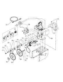 Belts And Pulleys parts for White Outdoor Snow Blower 317E663H190 / 1997 from AppliancePartsPros.com