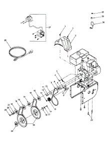 Drive Belts And Start Kit parts for White Outdoor Snow Blower 31AH773H190 / 2000 from AppliancePartsPros.com