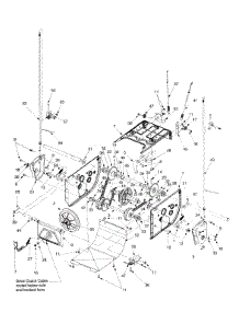 Frame Assembly parts for White Outdoor Snow Blower 31AE573H190 / 1999 from AppliancePartsPros.com