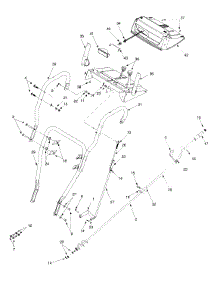 Handle Panel parts for White Outdoor Snow Blower 31AE573H190 / 1999 from AppliancePartsPros.com