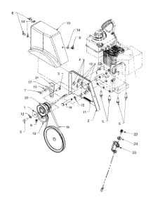 Engine And V-Belts parts for White Outdoor Snow Blower 31AE993I190 / 1999 from AppliancePartsPros.com
