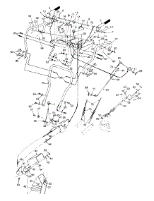 Handle Assembly parts for White Outdoor Snow Blower 31AE993I190 / 1999 from AppliancePartsPros.com