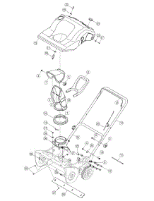 General Assembly parts for White Outdoor Snow Thrower 31AS235-790 / 2006 from AppliancePartsPros.com