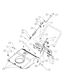 Snow Boss parts for White Outdoor Snow Blower 315E142-190 / 1995 from AppliancePartsPros.com