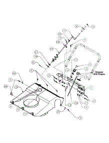 Cover And Dash parts for White Outdoor Snow Blower 316E142-190 / 1996 from AppliancePartsPros.com